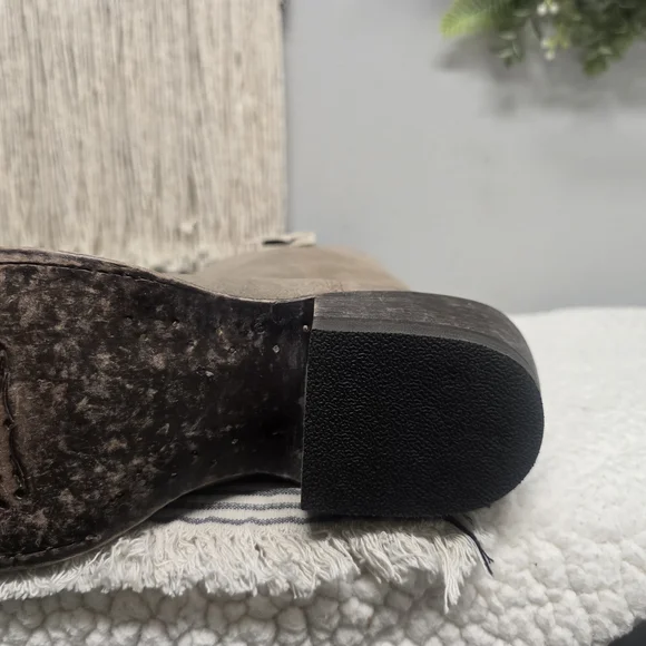 Ariat Taupe Suede Western Boots - Picture 7 of 7